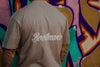 Embroidered Tee - Grey